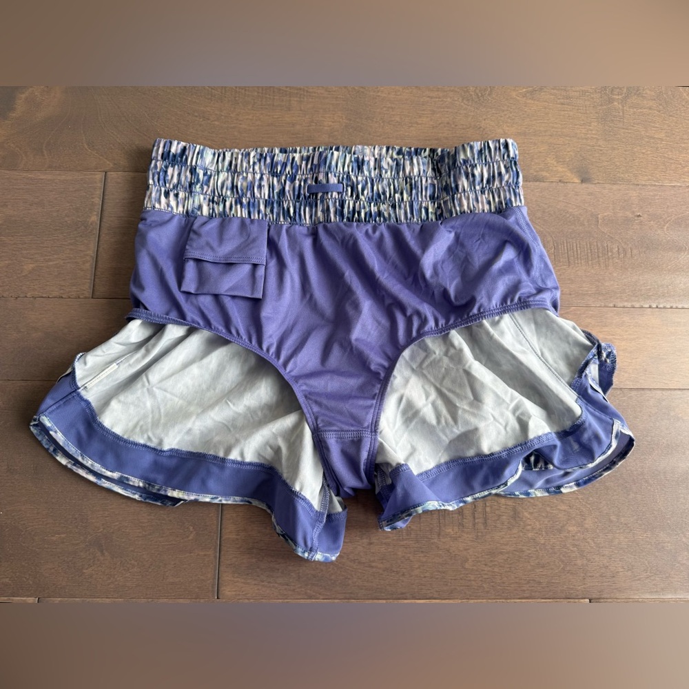 Athleta High Rise Mesh Racer Run 3" Shorts - Picture 12 of 12